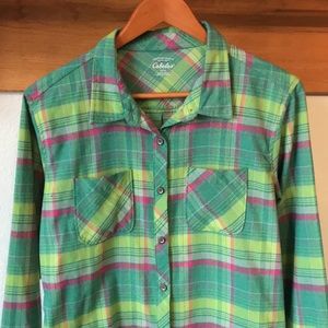 Cabela’s Flannel Plaid Shirt